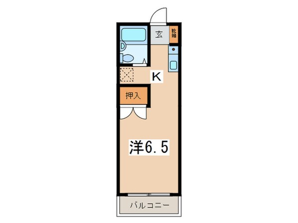 エステート白楽の物件間取画像